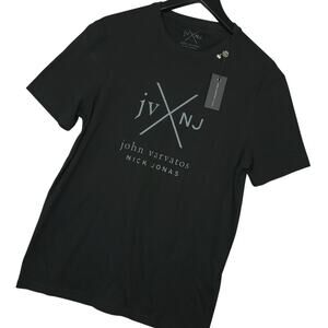 John Varvatos X Nick Jonas Limited Edition T-Shirt Sz Small Black NWT